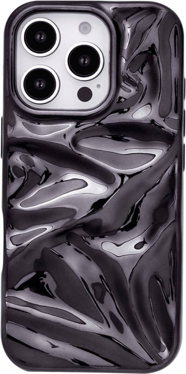 Cityhoesje - Backcover iPhone 16 Pro Max - Zwart