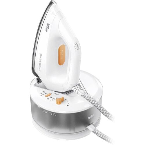 Braun CareStyle Compact IS2132WH - Stoomgenerator - EloxalPlus strijkzool - 5.5 bar - 2400 W - Wit
