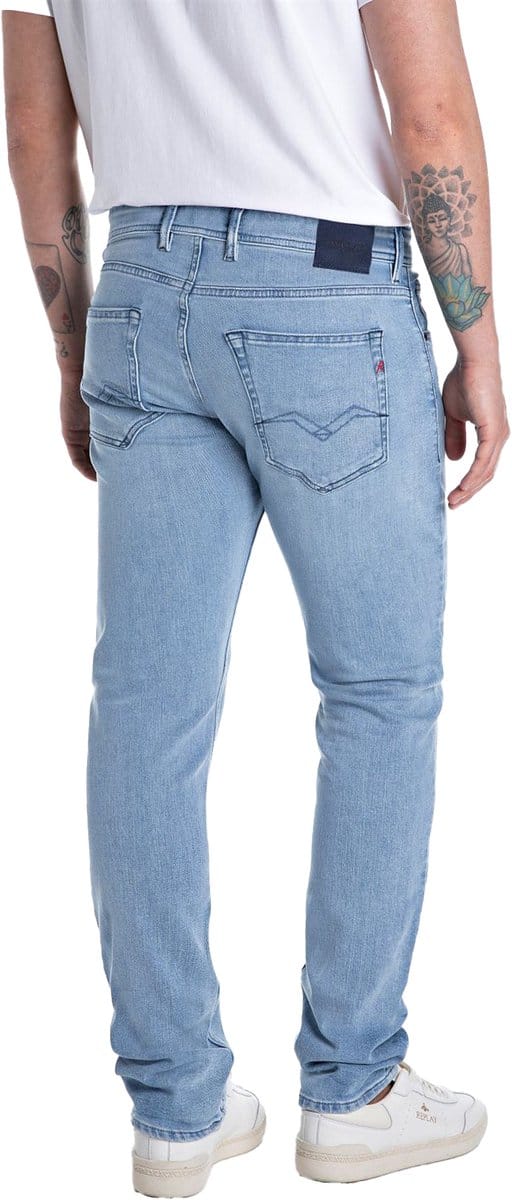 jeans Replay Grover lichtblauw