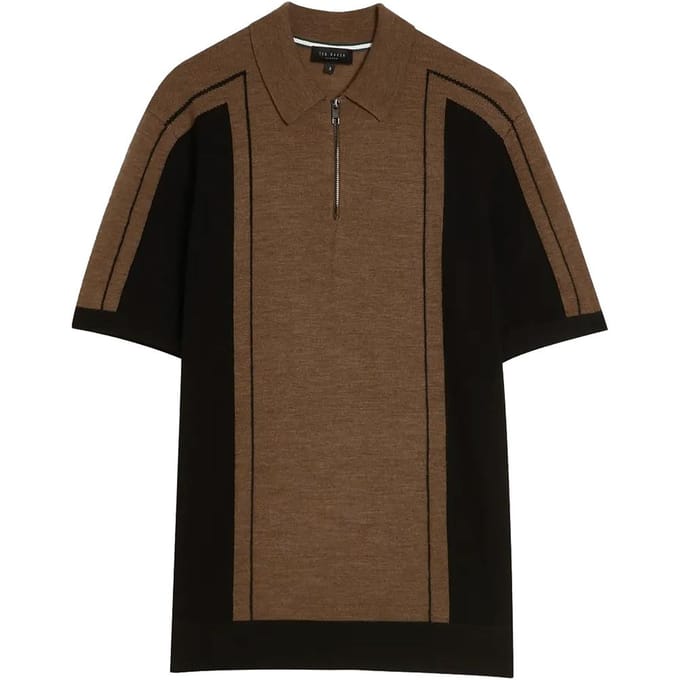 Ted Baker Jesty Heren Tan Poloshirt