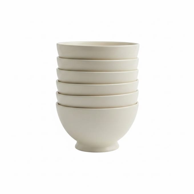 Royal Boch Kitchen Kom 16cm op voet set van 6