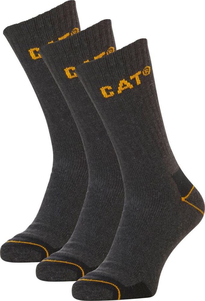 CAT Werksokken Heren Caterpillar Grijs - 3 paar - Maat 46-50