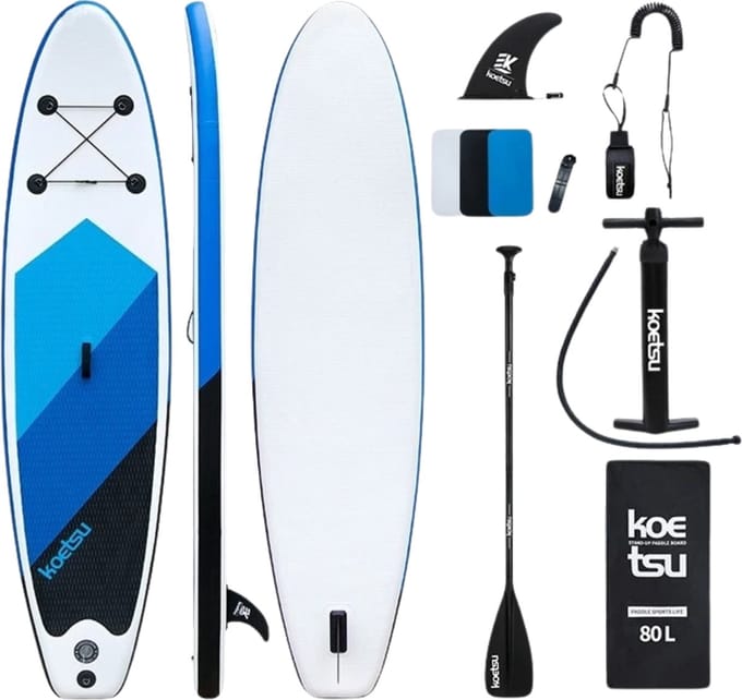 Livano Sup Board - Opblaasbaar - Supboard - Sup Boards - Paddle - Kayak - Blauw
