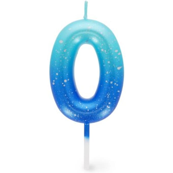 Legami verjaardagskaarsjes nummers groen / blauw - 0