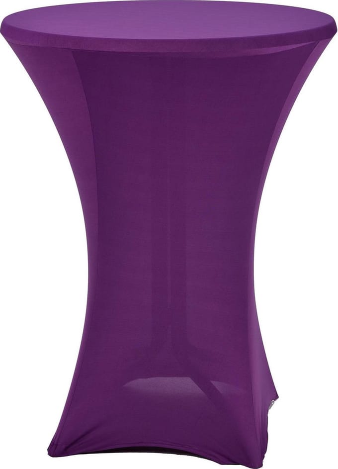 Statafelrok Stretch Style - Ø 85 cm - Paars