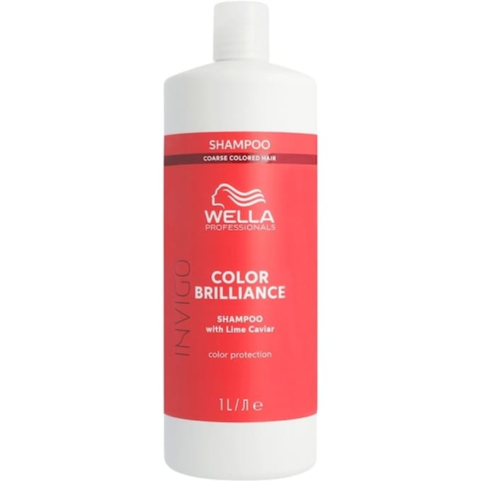 Wella Professionals Invigo Color Brilliance Shampoo Gekleurd & Dik Haar - 1000 ml