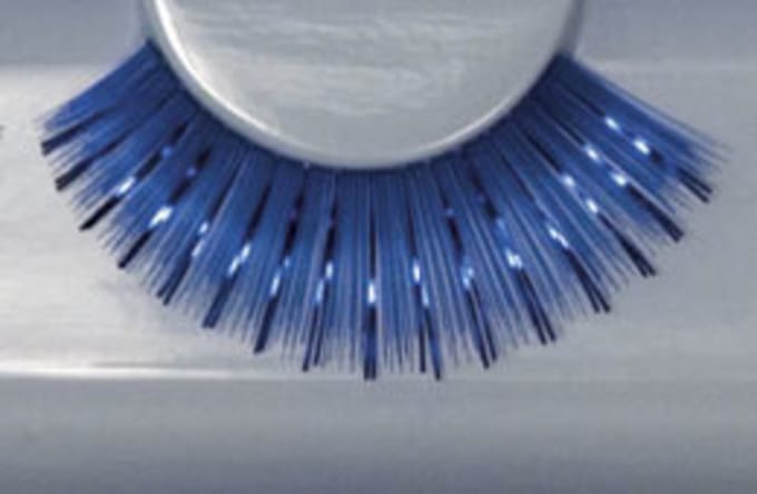 Grimas - Wimpers - Blauw - Glimmend - Lang - 223