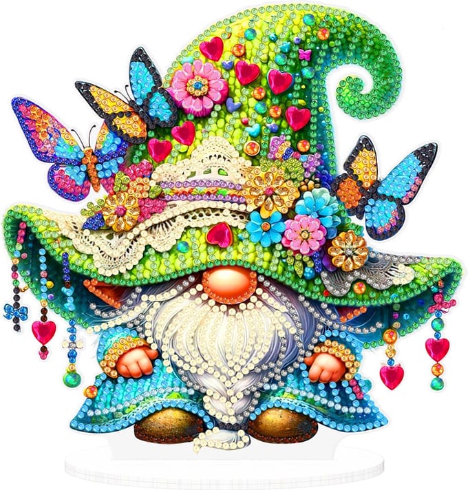 Ornament - BJP37 - Gnoom - diamond painting - compleet pakket - Diamond painting by Wietske