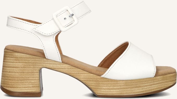 Gabor 721.1.0 Sandalen - Dames - Wit - Maat 37