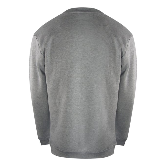 Love Moschino Box Logo Grijze Sweatshirt