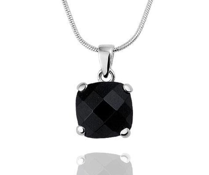 Montebello Ketting Black Dust - 925 Zilver Gerhodineerd - ∅12mm - 42cm