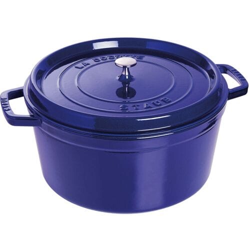 STAUB LA COCOTTE - Kookpot - Ø 300mm - Gietijzer - Donkerblauw