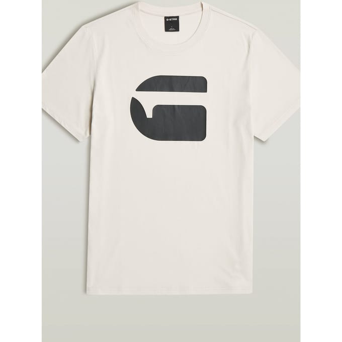 G-Star Logo Slim R T S/s White Größe: S | Basic T-Shirts Outlet | Herren | Weiß
