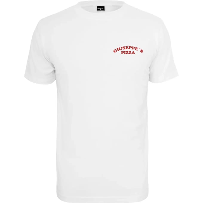 Mister Tee T-shirt Giuseppe's Pizzeria Tee White
