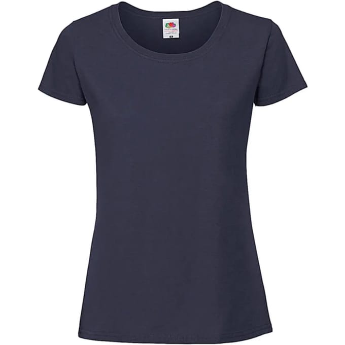 Dames-T-shirt Fruit of the Loom Ringspun Premium