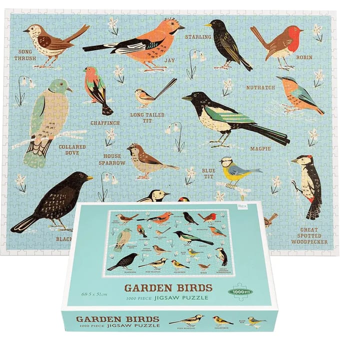 1000 stukjes puzzel Rex London Garden Flowers