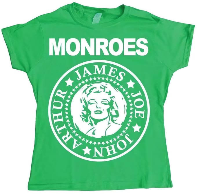 Marilyn Monroe Dames-T-shirt in girly-stijl SH-5-15139-H10-5