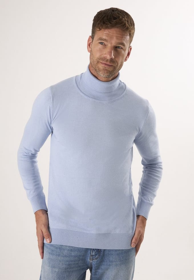 Felix Hardy Coltrui - Trui - 100% Katoen Heren Blauw - M