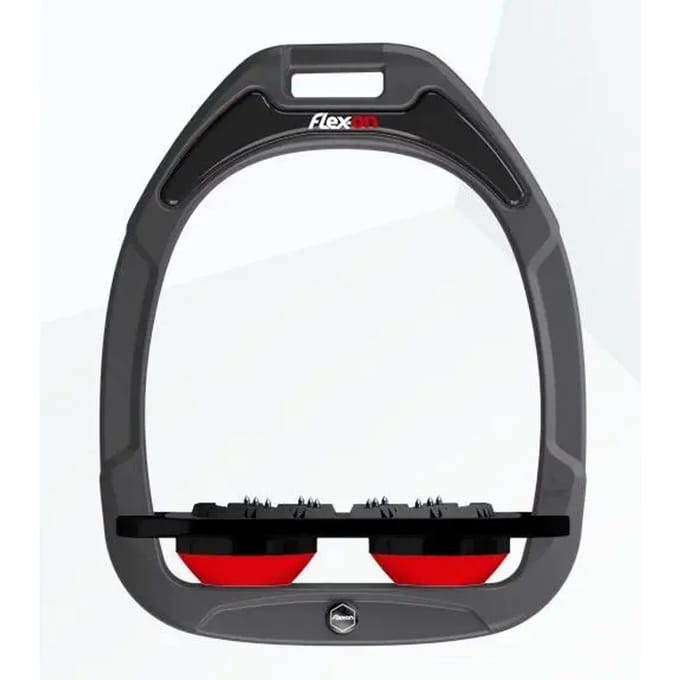 Plat Ultra Grip Antraciet/Zwart/Rood Flex-On Green Composite