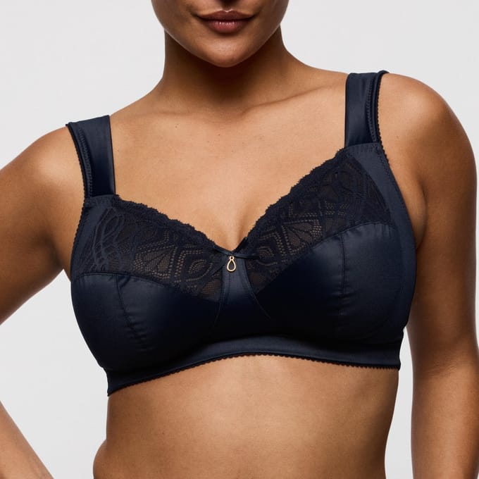 PrimaDonna Salerno Bh zonder Beugel 0163537 Midnight Blue - maat EU 105E / FR 120E