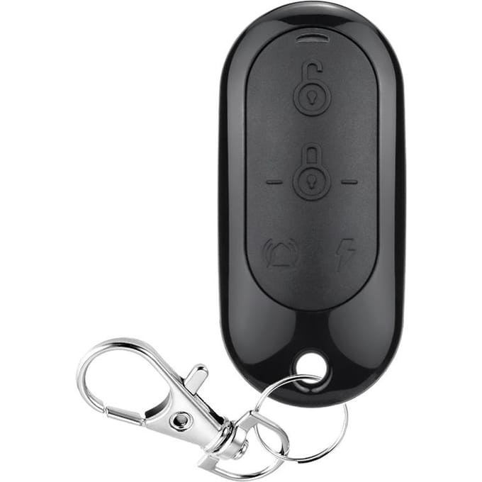 Télécommande de Porte de Garage Multifréquence 250MHz-915MHz RF 4CH Duplicateur 868MHz 433MHz Émetteur à Code Fixe pour Système d'Alarme gray