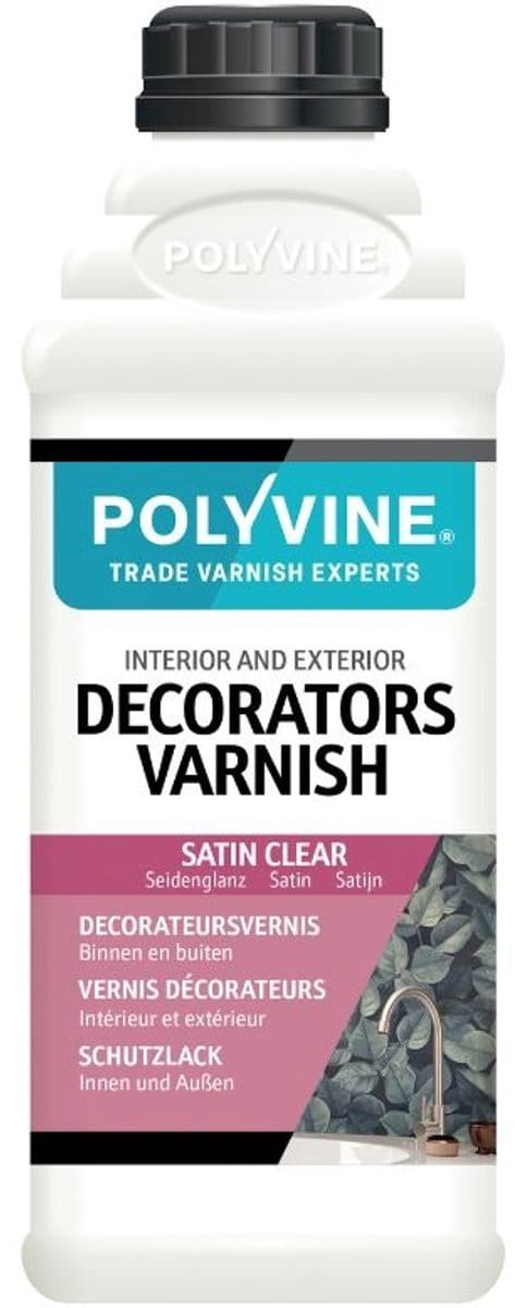 Polyvine Decoratieve vernis zijdeglans 1L