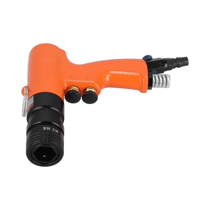 Pneumatische Klinkmoer Gun Trek Klinken Automatische Luchtklinknagel Tool M5 M6 KV?7802E JP Interface