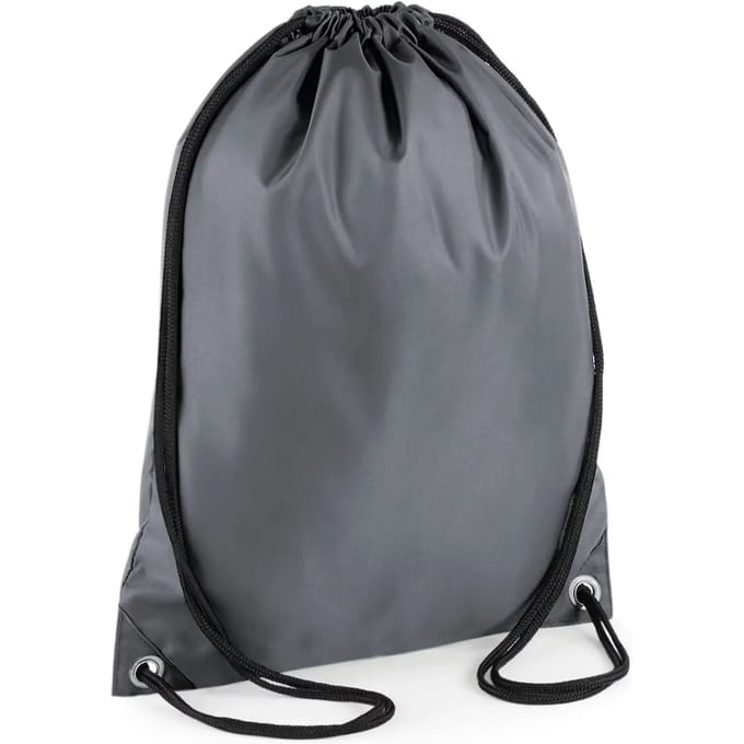 Classic Budget Gymsac/Sporttas BagBase - 11 Liter Graphite Grey