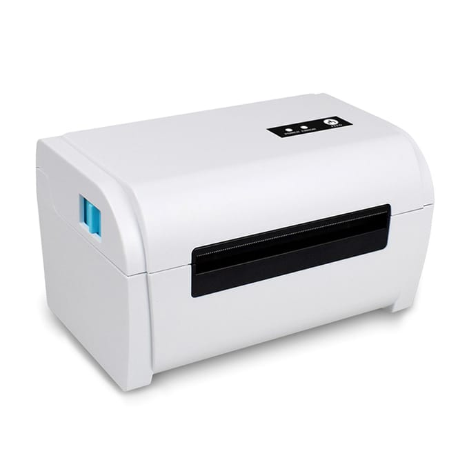 Imprimante d'étiquettes thermique, expédition à grande vitesse, connexion USB BT, prise en charge du papier 40-110mm EU Plug support USB & BT