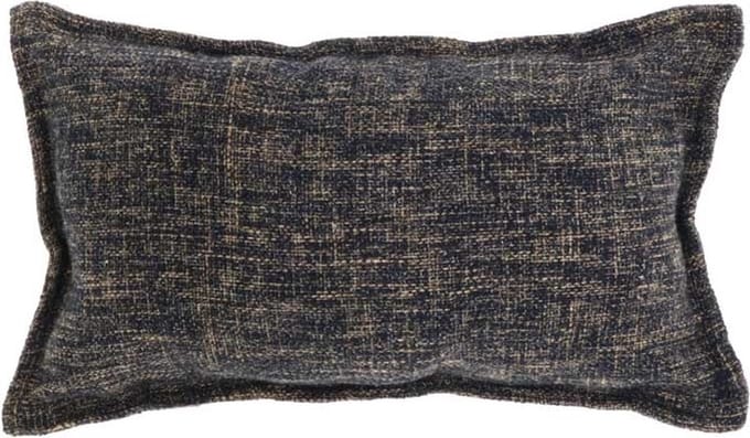Unique Living - Kussen Nessa 30x50cm Black