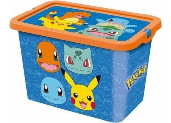 Pokémon Opbergbox Junior 7 Liter Blauw/oranje