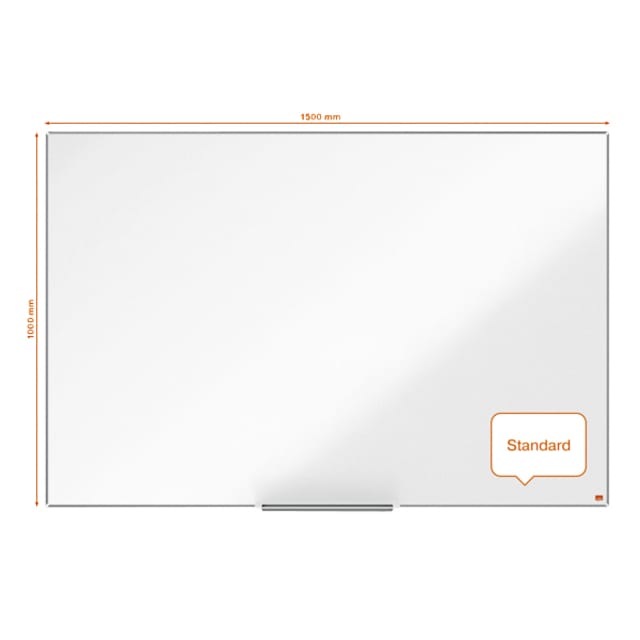 Nobo Impression Pro Magnetisch Whiteboard Emaille 1500x1000mm - Inclusief Whiteboard Marker - Wit