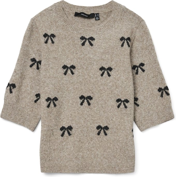 Vero Moda Doffy Intarsia 2/4 Knit Trui Dames - Maat S