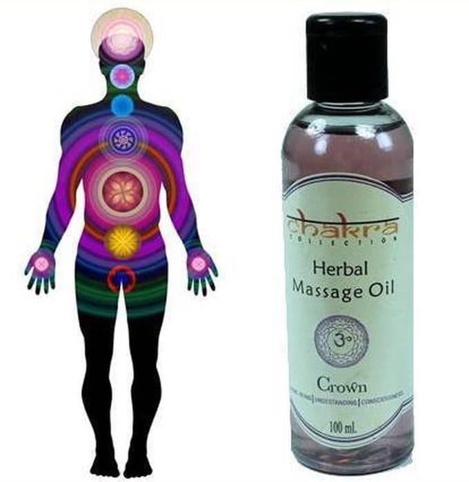 Massageoile 7e Chakra Kruin Sahasrara - S