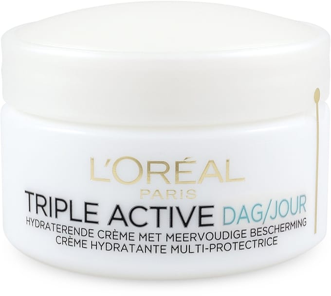 L’Oréal Paris Triple Active Dagcrème Normale tot Gemengde Huid - 50 ml