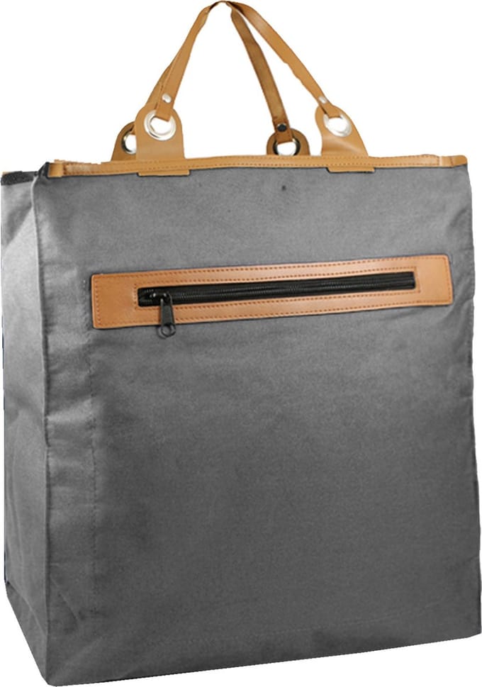 Blokker Boodschappentas Schoudertas Strandtas Canvas Shopper Grijs