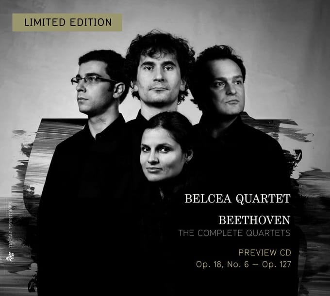 Belcea Quartet - Beethoven: The Complete String Quartets . Preview CD op.18. No.6-Op.127 (CD) (Limited Edition)