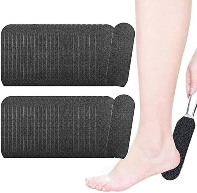 Herbruikbare Voetvijlen 50 Stuks - Professionele Eeltverwijderaar en Pedicure Schuurpapier