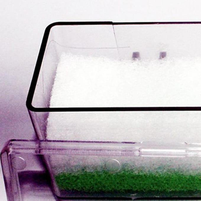 Aquarium Filterbox Klein Lage Waterzuiging Hangend Aquarium Zuiveraar voor Aquarium Accessoires white