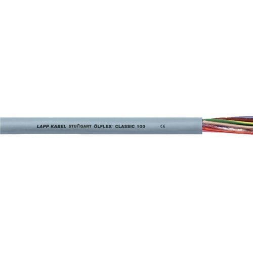 LAPP ÖLFLEX® CLASSIC 100 Stuurstroomkabel 3 x 0.75 mm² Grijs 101254/100 100 m