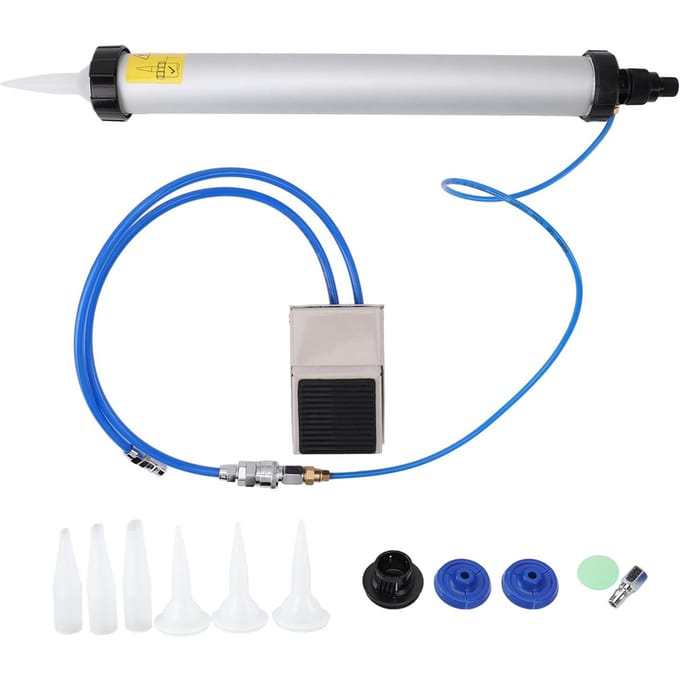 Pneumatisch kitpistool Aluminiumlegering Draagbaar Efficiënt Pneumatische Lijm Kit Patroon Applicator
