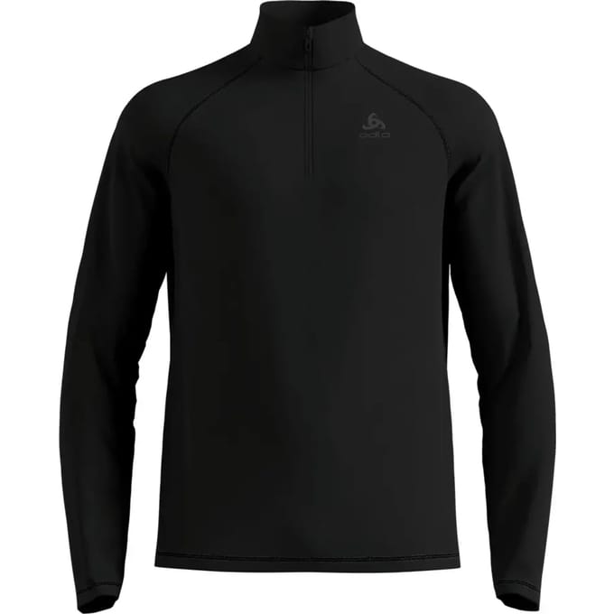 Odlo Odlo Midlayer 1/2 Zip Besso ZWART - Maat L