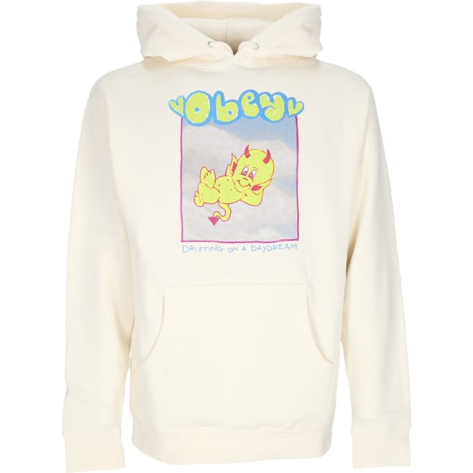 Drifting On A Daydream Dameshoodie Basic Fleece Bone met capuchon