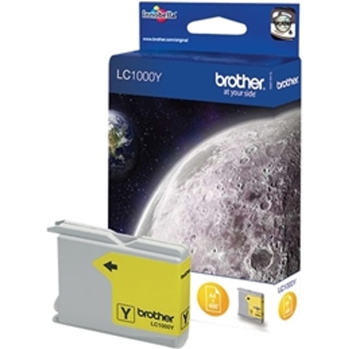 Brother LC-1000Y inktcartridge geel (origineel)