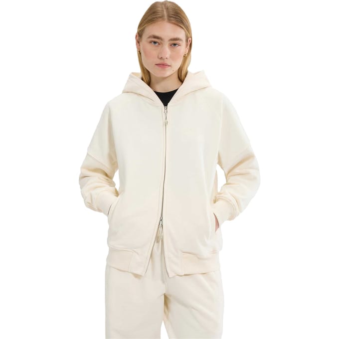 Ellesse Dames Pianella Volledige Rits Hoodie (Off White)