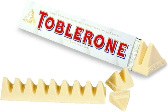 Toblerone Wit 20 x 100 gr