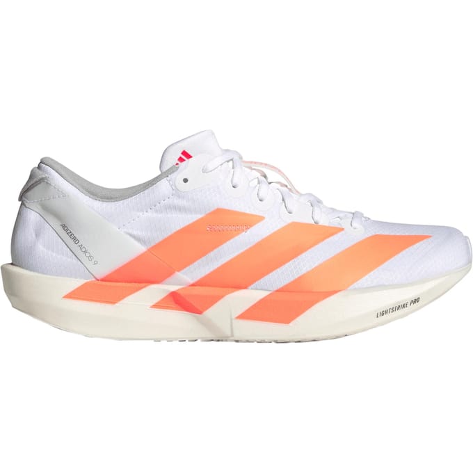 Adidas Adizero Adios 9 Sneakers Dames - Wit - Maat 40 2/3 - Mesh/Synthetisch