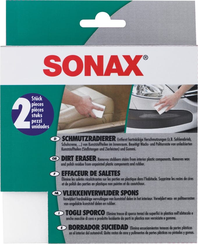 SONAX Melaminespons - 2 stuks