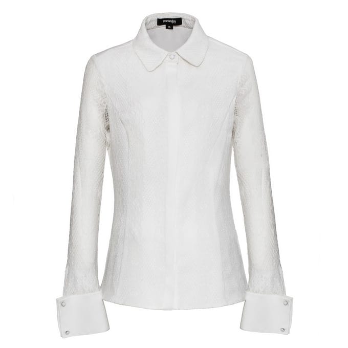Lange mouwen Lace Tailor Shirt