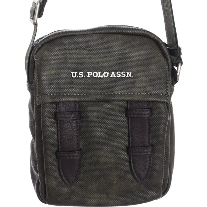 Schoudertas U.S Polo Assn. BEUN66016MVP-ARMY GREEN